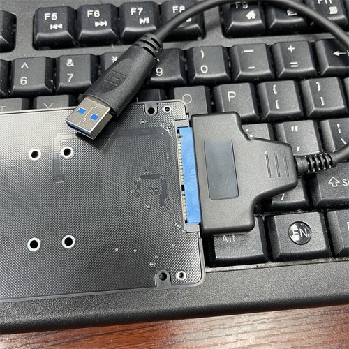 Dual M.2 NGFF To SATA 3.0 SSD USB Adapter Set 2in1 External Hard Drive Box - Afbeelding 4 van 14