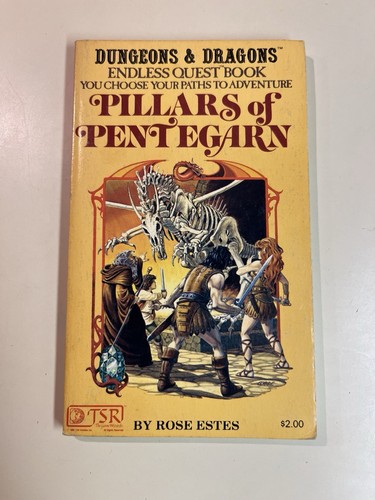 Lot 4 D&D Endless Quest Books, Dungeons & Dragons Rose Estes, Read for Books VTG - Picture 5 of 13