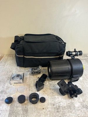Celestron C90 1000mm f/11 Mirror Lens Spotting Telescope W Case & Accessories