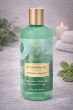 Eucalyptus and Spearmint Body Wash Foam Bath  Body Works Aromatherapy 10 oz.