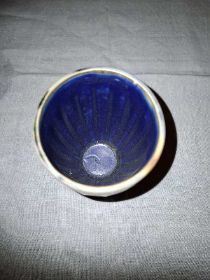 Vase grès signé DENBAC - Photo 4/4