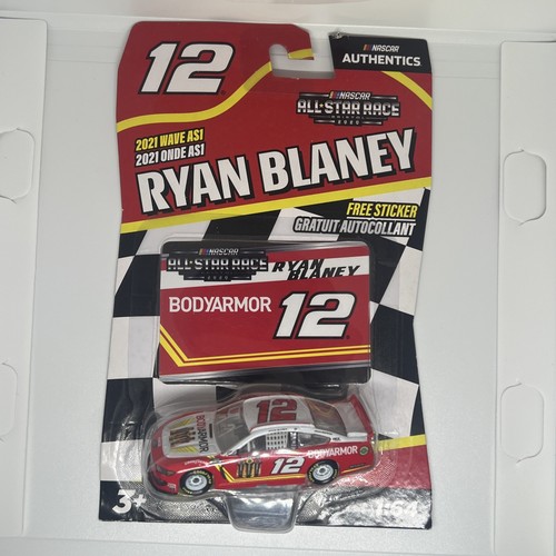 2020 All-Star Race NASCAR Authentics #12 Ryan Blaney BodyArmor Ford 1:64 Diecast - Picture 6 of 11