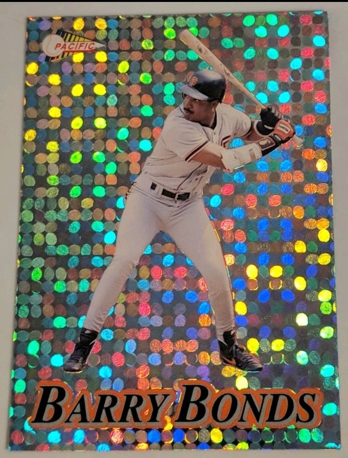 BARRY BONDS 1994 Pacific Crown Collection Silver Prisms 28 Prism Prizm