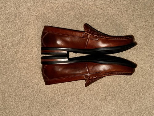 Cole Haan Grand.Os Hand Sewn Pinch Penny Loafer Brown Leather Men’s Size 8.5 M - Picture 5 of 9
