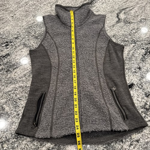 Kuhl Interceptor Vest Womens Size Small Fleece Grey Full Zip #276 - Picture 11 of 13
