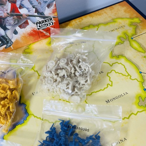 Risiko Brettspiel Parker Bros 1996 Die Welteroberung Spiel Strategie 2-6 Spieler - Bild 8 von 18