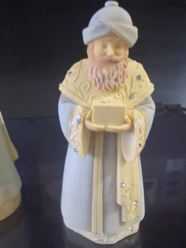 Fondazioni NATIVITÀ Natale set 3 pezzi Enesco 4026922 2012 3 Saggi  - Foto 2 di 18