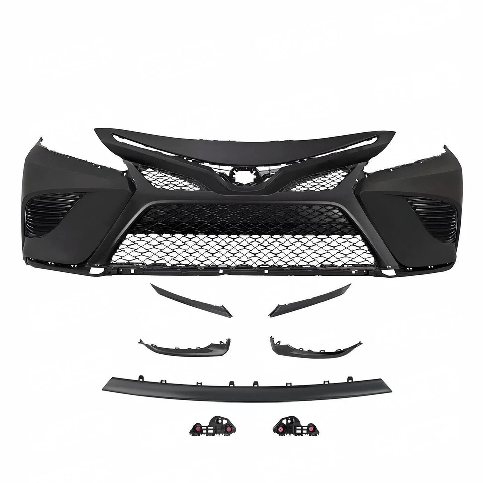 For 2018 2019 2020 Toyota Camry SE XSE 14PCS Front Bumper Cover Grilles Assembly - Изображение 4 из 4
