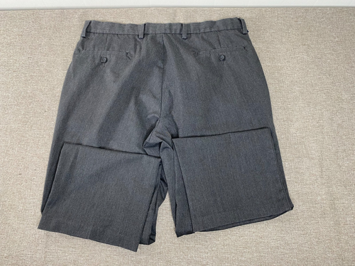 Dockers Pantalone kaki piatto davanti uomo 36 x 29 vita media grigio casual - Foto 7 di 17