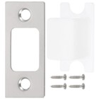 4 Sets Door Plates for Internal Doors Lock and Reinforcement Edge Filler