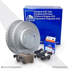 Original ATE Bremsen Set Bremsscheiben Bremsbeläge vorne für BMW 5Er F10F11 7Er
