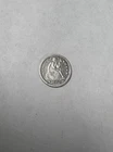 1854 - United States Seated Liberty 10C Dime - Early American Silver .900 🇺🇸