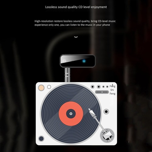 2X(AUX Bluetooth Receiver Sender, 2 im 1 Bluetooth Drahtlos Audio Adapter, 9997 - Bild 6 von 10