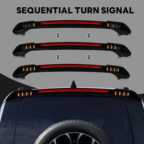 LED Tail light For Land Rover Defender 90 110 130 20-2025 DRL Upper Brake Light - Picture 5 of 23