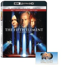 Fifth elemant - Bluray Import region A (Blu-ray) Bruce Willis Gary Oldman