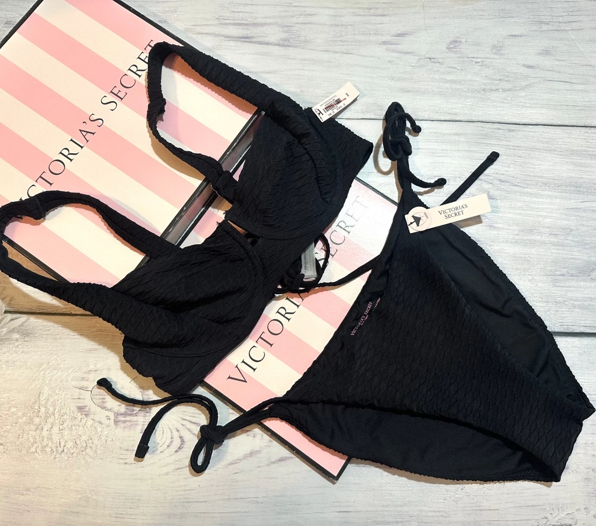 Haut De Sport Noir Victoria's Secret - Taille S - Très Bon état