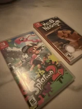 Splatoon 2 And Hello Neighbor Switch Games Lot