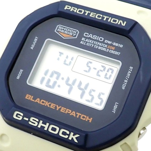CASIO G-SHOCK DW-5610BEP-2JR BlackEyePatch Collaboration Model Digital Men Watch - Picture 2 of 8