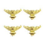  8PCS 42x27mm Furniture Support Feet Zinc Alloy Gift Box Decoration Legs Sofa