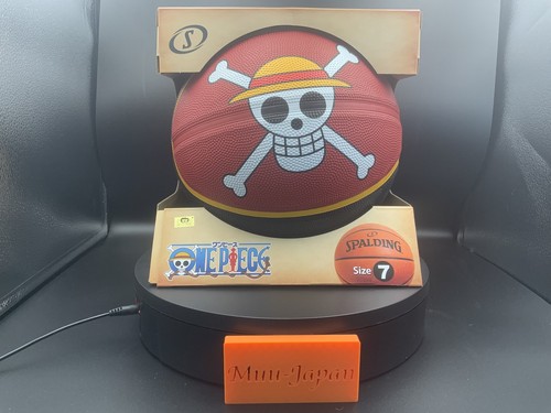 ONE PIECE SPALDING Limited Pirates Jolly Roger Size 7 Rubber Basketball 85-344J - Picture 7 of 7