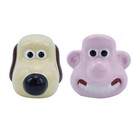 Wallace & Gromit Salt and Pepper Shakers