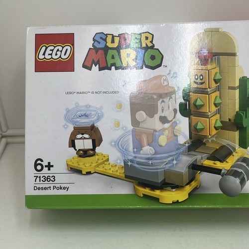 LEGO Super Mario: Desert Pokey Expansion Set (71363) New In Sealed Box - Picture 2 of 5