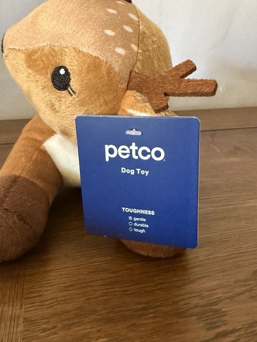 Petco Set of 3 Dog Toys Plush Stuffed Reindeers & Truck - NWT - Picture 9 of 12