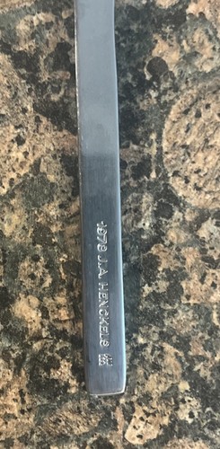 LUFTHANSA AIRLINES Stainless Steel Spoon 5 inches 1978 J. A. Henckels Vintage - Imagen 4 de 6