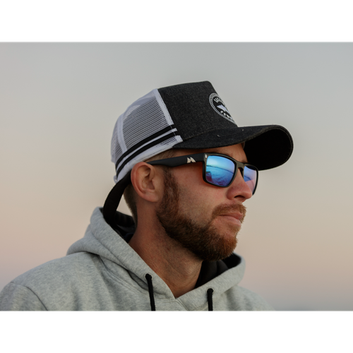 MAKO COVERT 9596 Matte Black Frame Grey Poly Lens Sunglasses - Picture 3 of 8