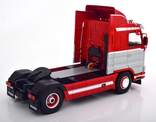 Road Kings 1 18 Scania 143 Streamline 1995 red white die cast Scania trailer hea - Picture 2 of 3