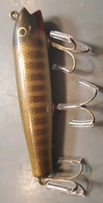 Vintage Wooden Lure Creek Chub Or South Bend Darter Unmarked USA Made