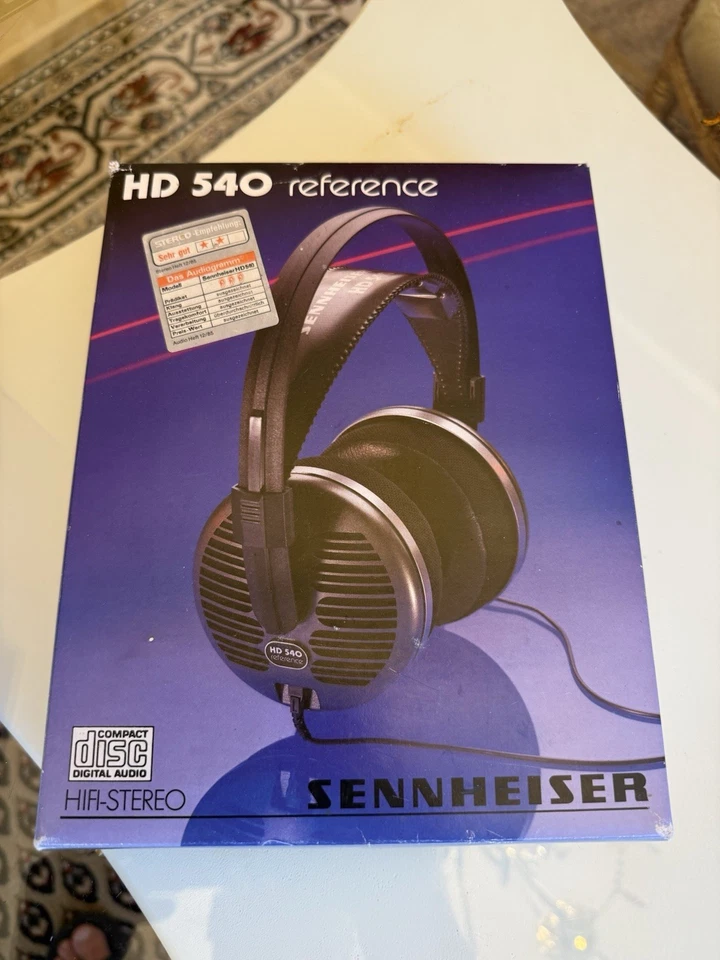 SENNHEISER HD 540 Reference Original Verpackung neu Zustand - Bild 2 von 4
