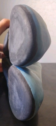 Kinder MAD ROCK Mad Monkey US Größe EU 36 Kletterschuhe. Haken/Schlaufe. Blau/Gelb - Bild 15 von 18
