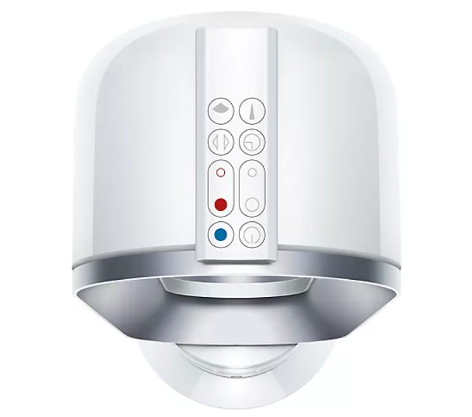 Dyson Hot+Cool Jet Focus AM09 Fan Heater - White/Silver for sale