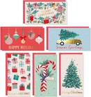 Sweetzer & Orange Christmas Money Set of 24, Adult's Cash Cards 