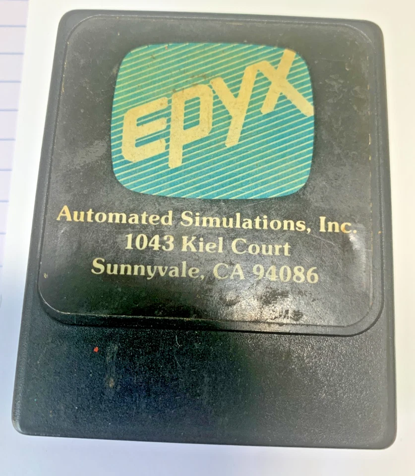 Epyx Computer Software Atari Jumpman Junior 400 800 XL XE Game - Not Working! - Image 2 of 4