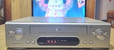LG LV-270 VIDEOREGISTRATORE VHS 4 TESTINE STEREO REVISIONATO + TELECOMANDO