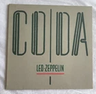 LED ZEPPELIN - CODA, VINYL GATEFOLD UK LP, 1982 SWAN SONG