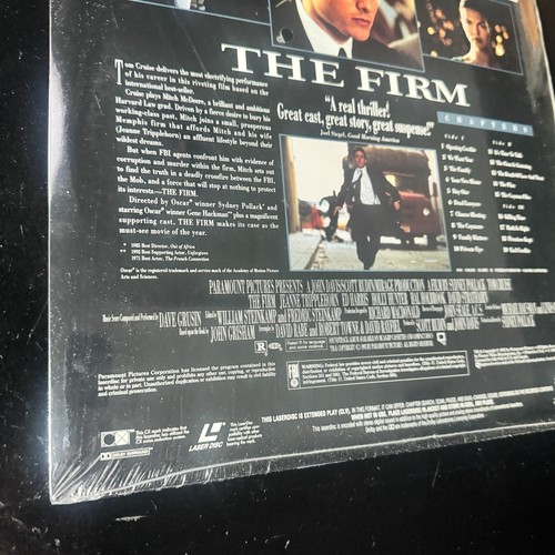 The Firm Laserdisc - Extended Play - 2 disc - NEW SEALED - Picture 4 of 5