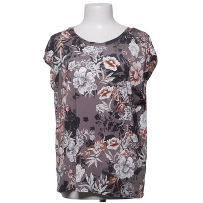 Sisters Point, Top, Größe: M, Grau/Mehrfarbig, Elasthan/Polyester, Blumen #LWA
