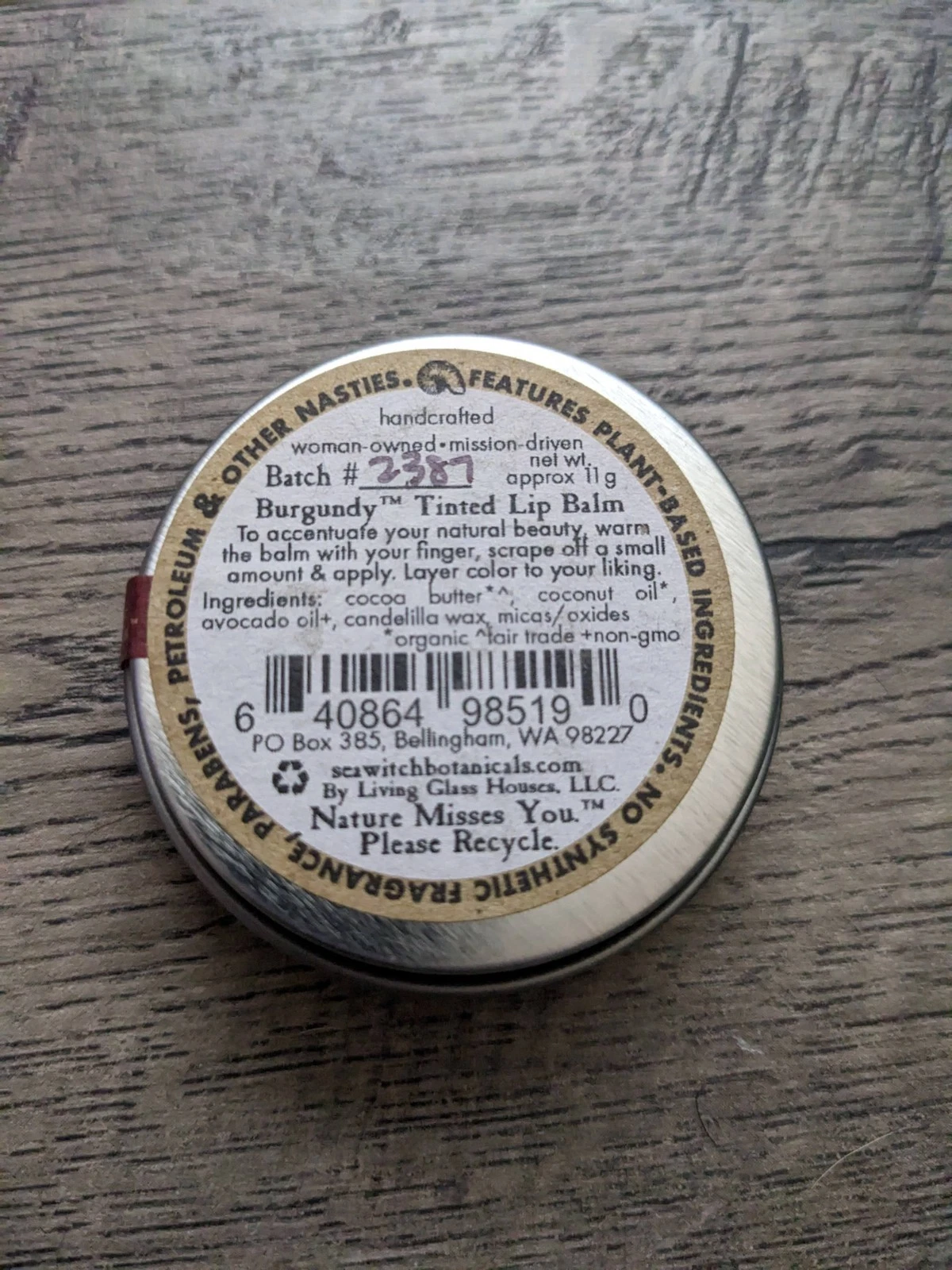 Sea Witch Botanicals Lip & Cheek Tint - Thumbnail 2