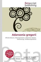 Lambert M. Surhone (U. A.) | Adansonia Gregorii | Taschenbuch | Deutsch (2026)