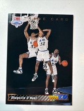Shaquille O'Neal 1992-93 Upper Deck Basketball #1b Trade Card Rookie RC