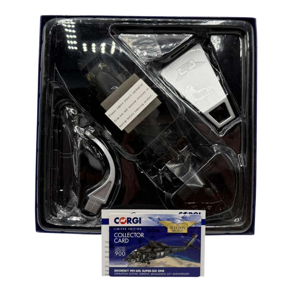 Corgi 1:72 Sikorsky MH-60L Super-Six One, Operation Gothic Serpent AA35908A - Image 4 of 4