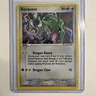 Rayquaza (9/106) EX Emerald Holo Rare Pokemon Card should get graded PSA8-9