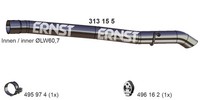 Abgasrohr Ernst 313155 FüR Ford MAX DM2 Focus 2 Tdci
