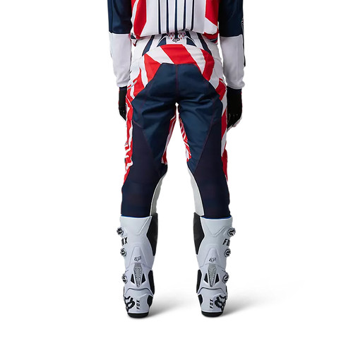 Fox Racing 180 GOAT Vertigo Navy/Red/White MX Off Road Pants Men's Size 26 - Picture 3 of 6