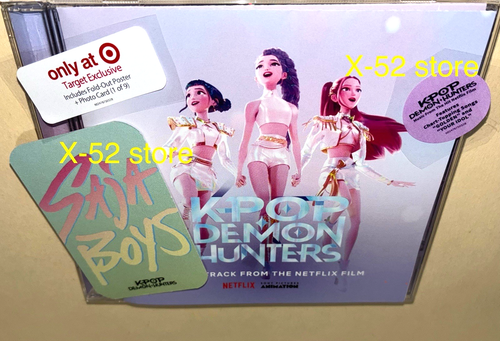 KPop Demon Hunters CD soundtrack Saja Boys Romance PHOTOCARD foldout poster - Picture 3 of 9