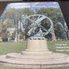 Calculus: Concepts and Contexts