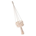 Hanging Basket Fruit Storage Basket Decorative Cotton Rope Decorative Basket
